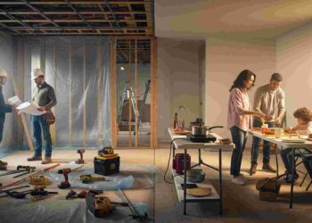 Maintaining Functionality During Whole-House Renovating